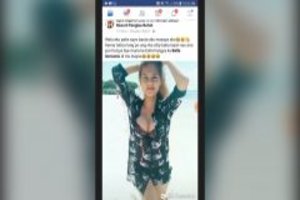 Viral April Aquino nipple slip