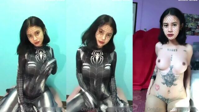 Spidergirl na maganda cute