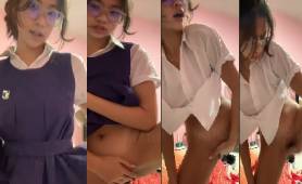 si chariee uli naka school uniform standing finger iyotTube Sex Scandals