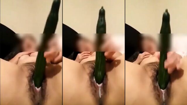 Cucumber lang sapat na sa taong malibog