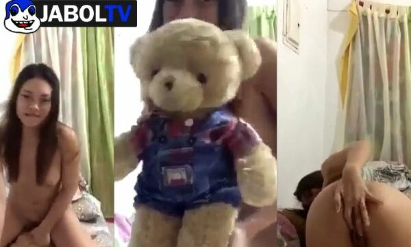 Ang maswerteng Teddy Bear na nakalasap sa syota ni Abner