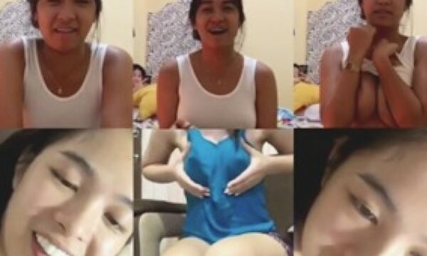 Anong trip ng dalawang bebot na ito – Palakihan ba ng boobs?