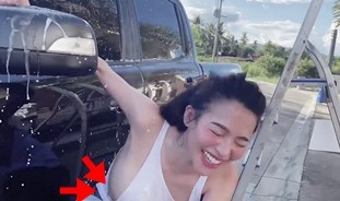 Sarap Mag Carwash ni Ate Alog Alog Suso + Nipslip