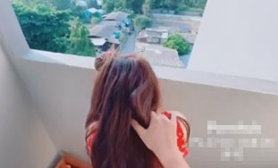 Sarap ng Iyutan Nila Andrea at Anton sa Veranda