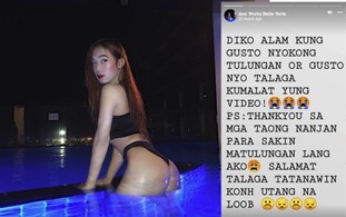 Leaked Ace Trisha Bella Torio SEX Scandal – Nanakaw Ang Cellphone