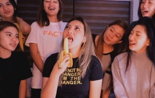 Pinay YouTuber Paano Kumain ng Saging? Lakas ng Trip!