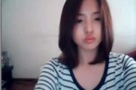 Korean Beauty masturbates