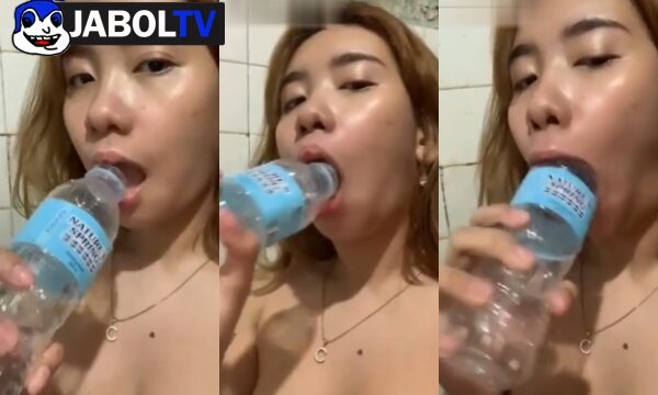 Hindi na Sapat ang 8 Glasses of Water pati Bote gusto na nya Papakin