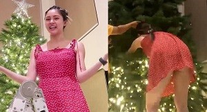 Kim Chiu walang kamalay malay na nabobosohan na siya – Nasilipan ng Puting Panty