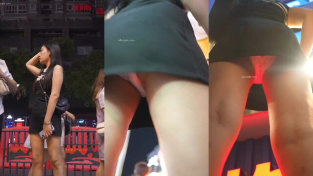 roaming the street catching upskirt [2]