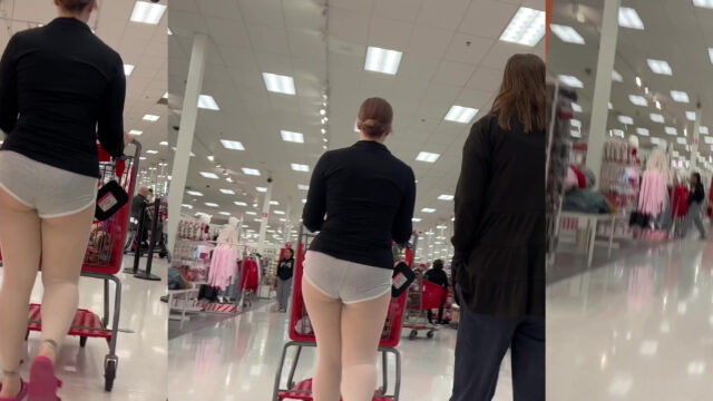 Booty shorts shopping